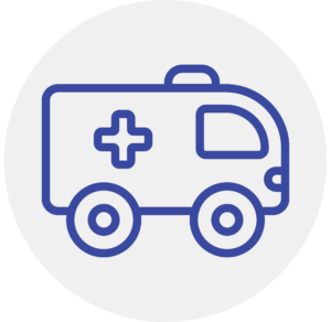 An icon of a ambulance